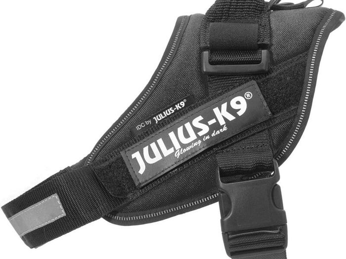 JULIUS-K9 IDC Powerharness Medium No Pull Dog Harness Black - Brand New Sealed