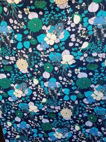 New vintage crimplene fabric/material