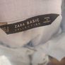Zara Basic Collection blue army style ladies shirt size M UK10 EU38 Postage included Image 5
