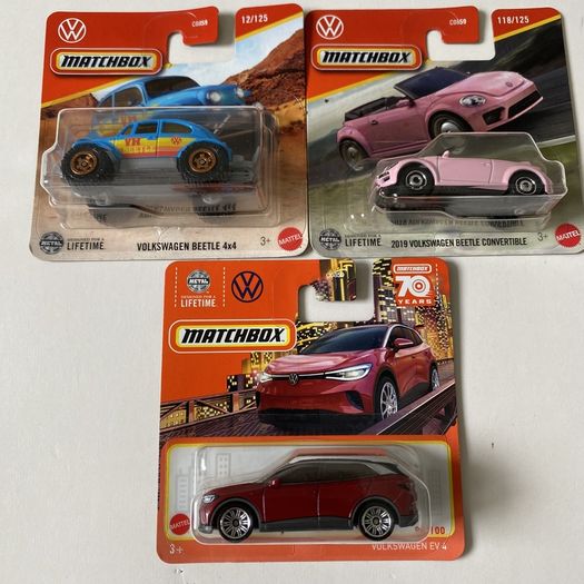 VW Beetle 4x4/ Convertible/ EV4 - Matchbox Cars