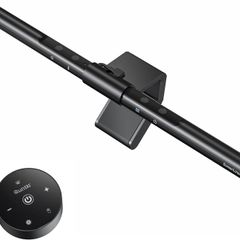 Quntis Wireless Monitor Light bar with Remote & Touch Control, 40cm PC Curved Computer Monitor Lamp Auto Stepless Dimming and Color Temperature, Eye Protect Desktop PC Screen Anti-Blue Light Bar [Energy Class A]