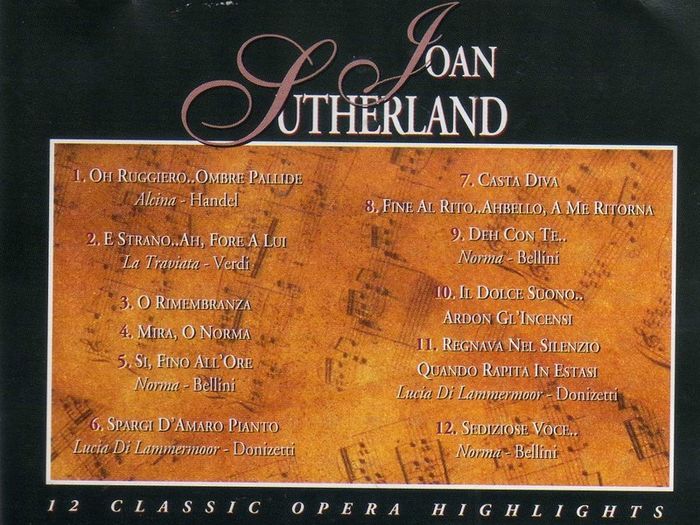 Joan Sutherland - 12 Classic Opera Highlights