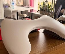 2 x White Manicure Hand Rests / Arm Rests