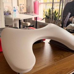 2 x White Manicure Hand Rests / Arm Rests