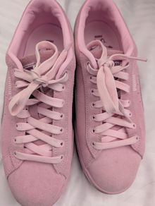 Puma Pink Runners Chunky Heel