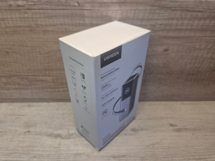 UGREEN 20000mAh 165W Power Bank Fast Charging, Built-in Retractable USB C Cable 3-Way Output Laptop Portable Charger