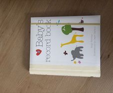 Brand new baby record book