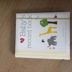Brand new baby record book