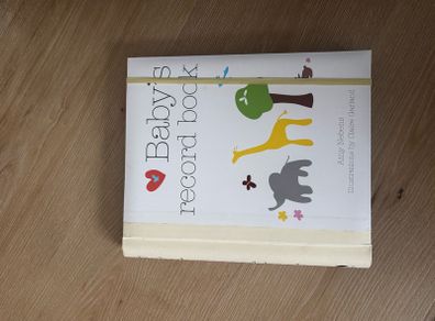 Brand new baby record book