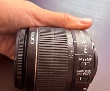 Canon EF-S 18-55mm Image Stabilizer lens