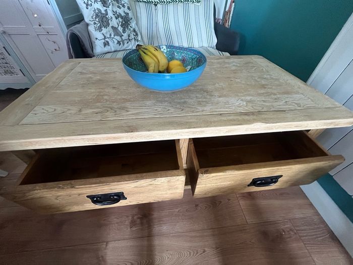 coffee table oak