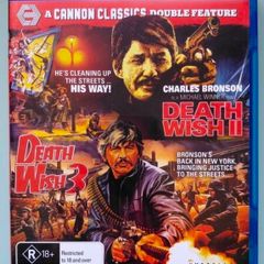Death Wish II & 3 blu ray