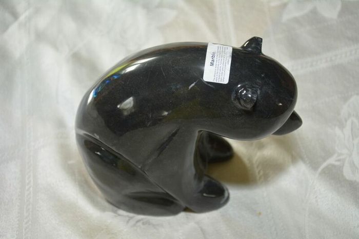 Onyx Marble Black Bear