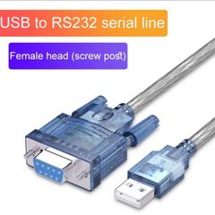 Usb RS232 cable female to USB adapter