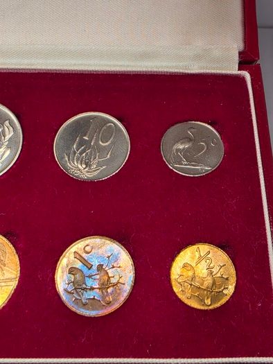 South Africa 1978 Proof Coin Set in Original Holder with COA