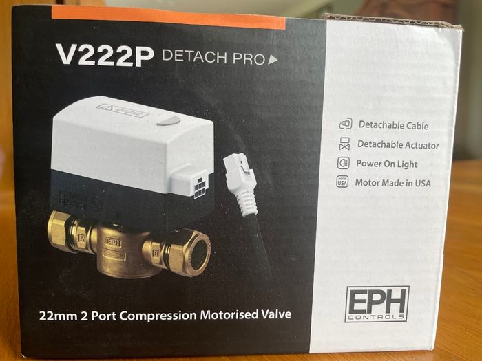 Detach Pro Motorized valves