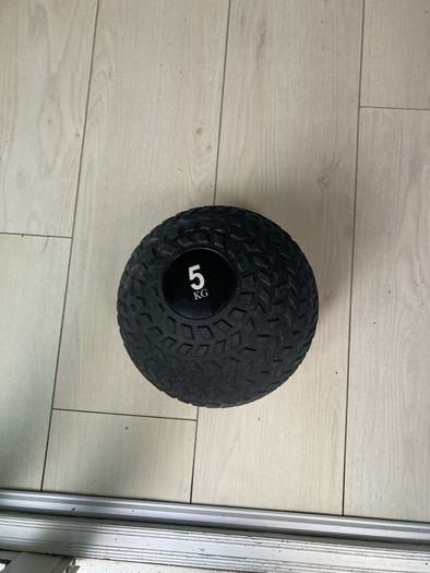 fitness med ball, slam ball, agility ladder, hurdles