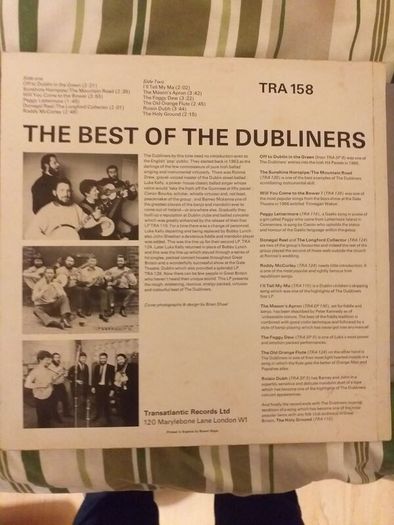 The Dubliners.