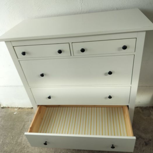 Chest of 6 drawers Hemnes white