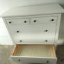 Chest of 6 drawers Hemnes white Image 4
