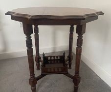 Solid Mahogany side table
