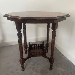 Solid Mahogany side table