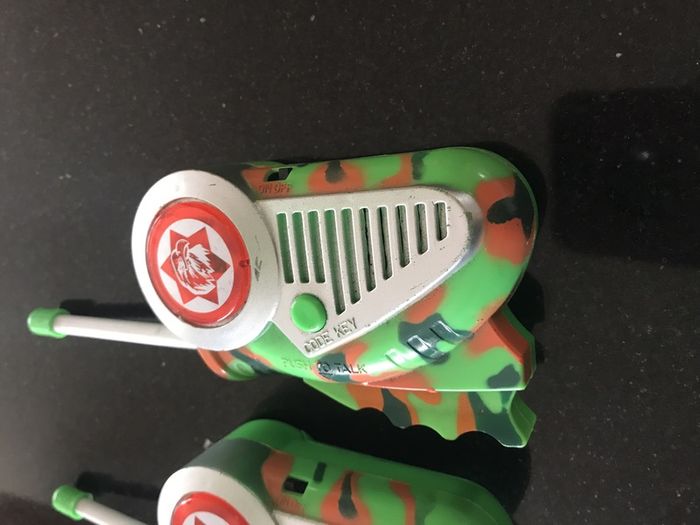 walkie talkies