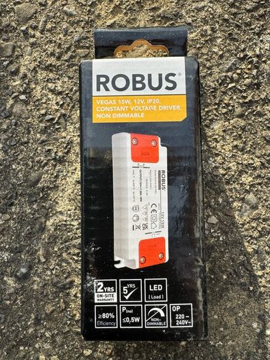 Robus Vegas 12V LED Driver 15W