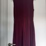 Burgundy dress size 12 Image 4