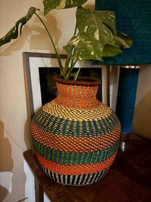 Handwoven Plant Pot