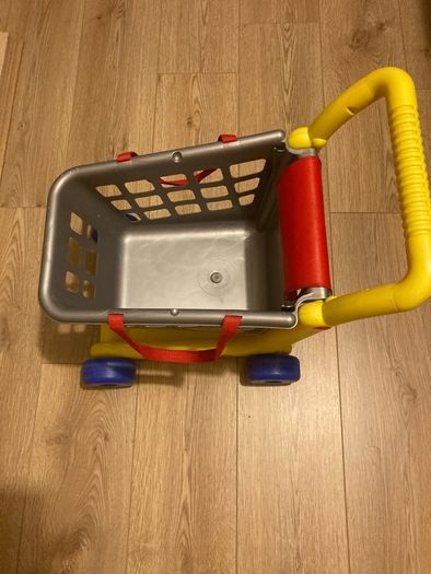 Smoby Shopping Trolley with dolls seat.