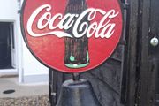 Coca-Cola cast iron bell