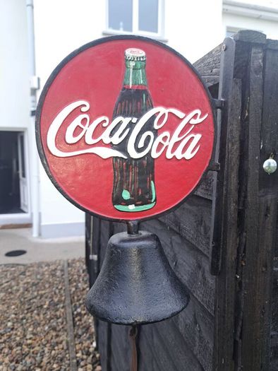 Coca-Cola cast iron bell