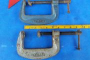 Pair of 4" G clamps by Paramo