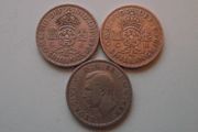 Great Britain. George VI. 3 Florins (1948-1951)