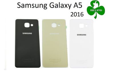 For Samsung Galaxy A5 2016 Back Battery Cover Glass Housing Replacement Black / Gold/ White