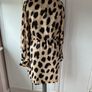 dress Bnwt H&M aminal print wrap shirt dress medium Image 9