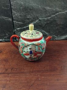 Antique Chinese Ceramic tea pot