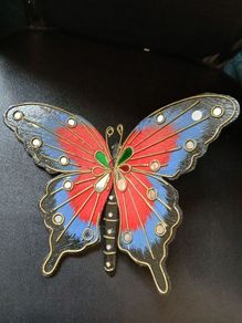 Butterfly veey colourfulHand crafted wooden butteefly