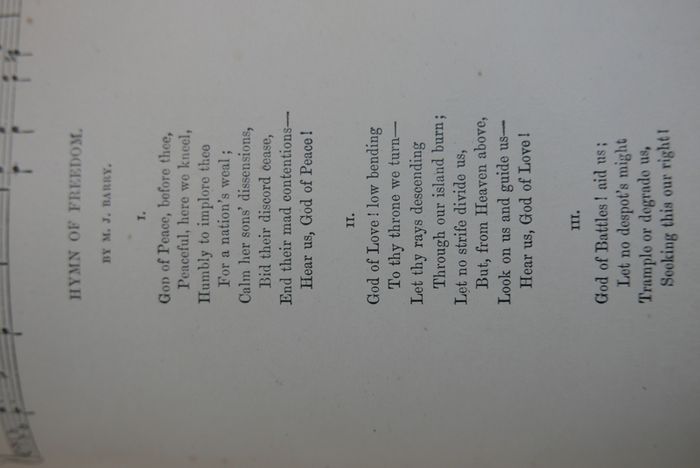 BALLADS and SONGS , The Spirit of the Nation, (Dublin, 1892)