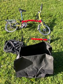 Rare & Eye-Catching: 6-Speed Brompton P-Type (Red/Yellow Edition)