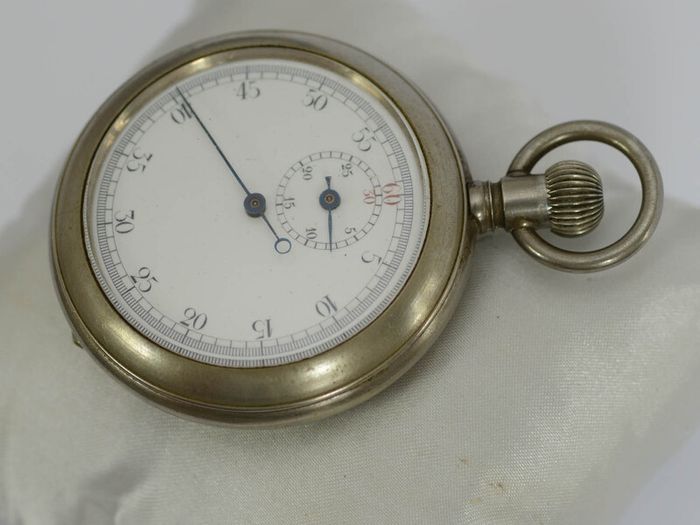 Vintage Swiss Mechanical 1/5 Second Stopwatch