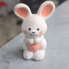 Vintage Pet Rabbit Hopsalot Strawberry Shortcake Pet of Apricot Doll same era as MLP G1 My Little Pony