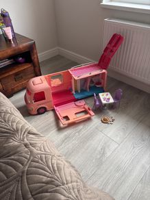 Barbie camper van