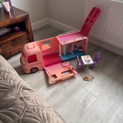 Barbie camper van