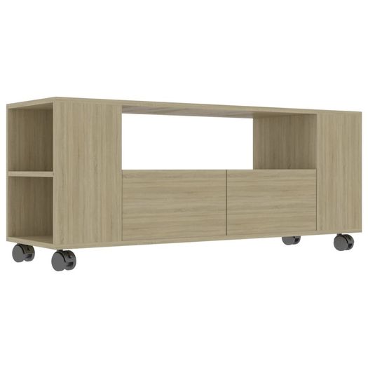 TV Cabinet Sonoma Oak 120x35x43 cm Chipboard