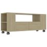 TV Cabinet Sonoma Oak 120x35x43 cm Chipboard Image 6
