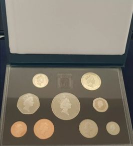 1996 Royal Mint Proof Set Of 9 Coins