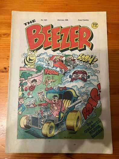 Comic: 'The Beezer' no. 1697 (23rd July 1988)