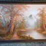 Vintage Roger Brown Oil on Canvas Painting Image 4
